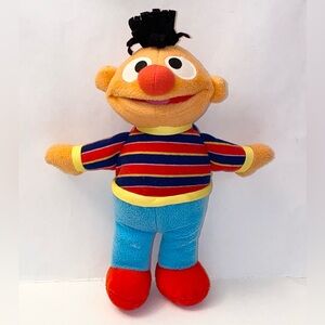 2002 Fisher Price Sesame Street Ernie Plush 9”